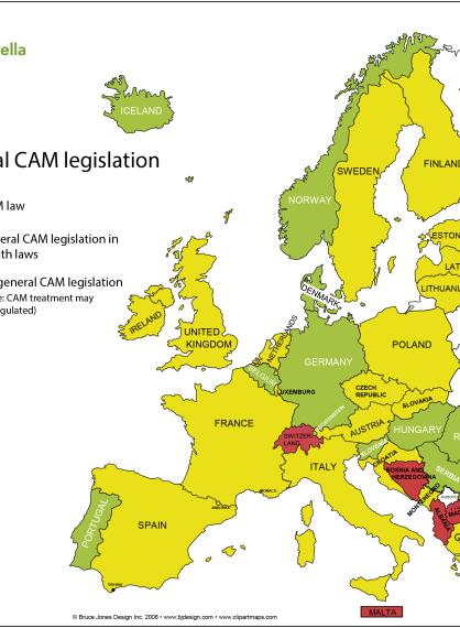 Regulation of CAM in Europe