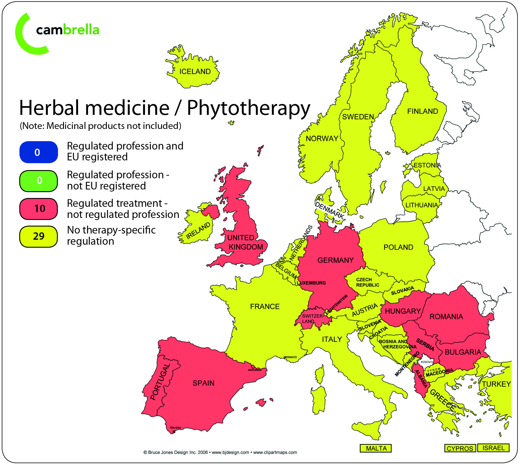 Figure from the CAMbrella report – delivered Dec. 2012