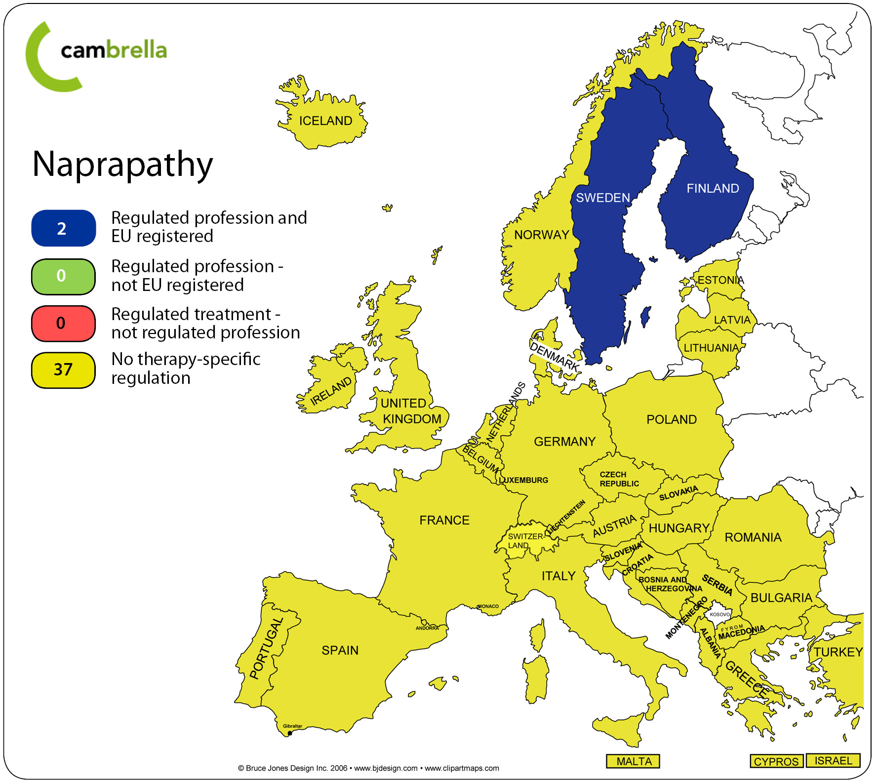 Figure from the CAMbrella report – delivered Dec. 2012