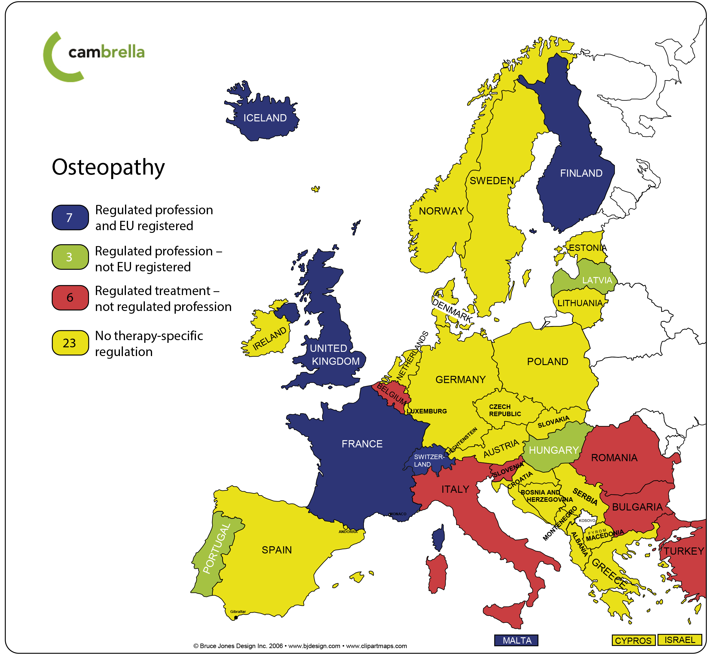 Map from the CAMbrella report – delivered Dec. 2012