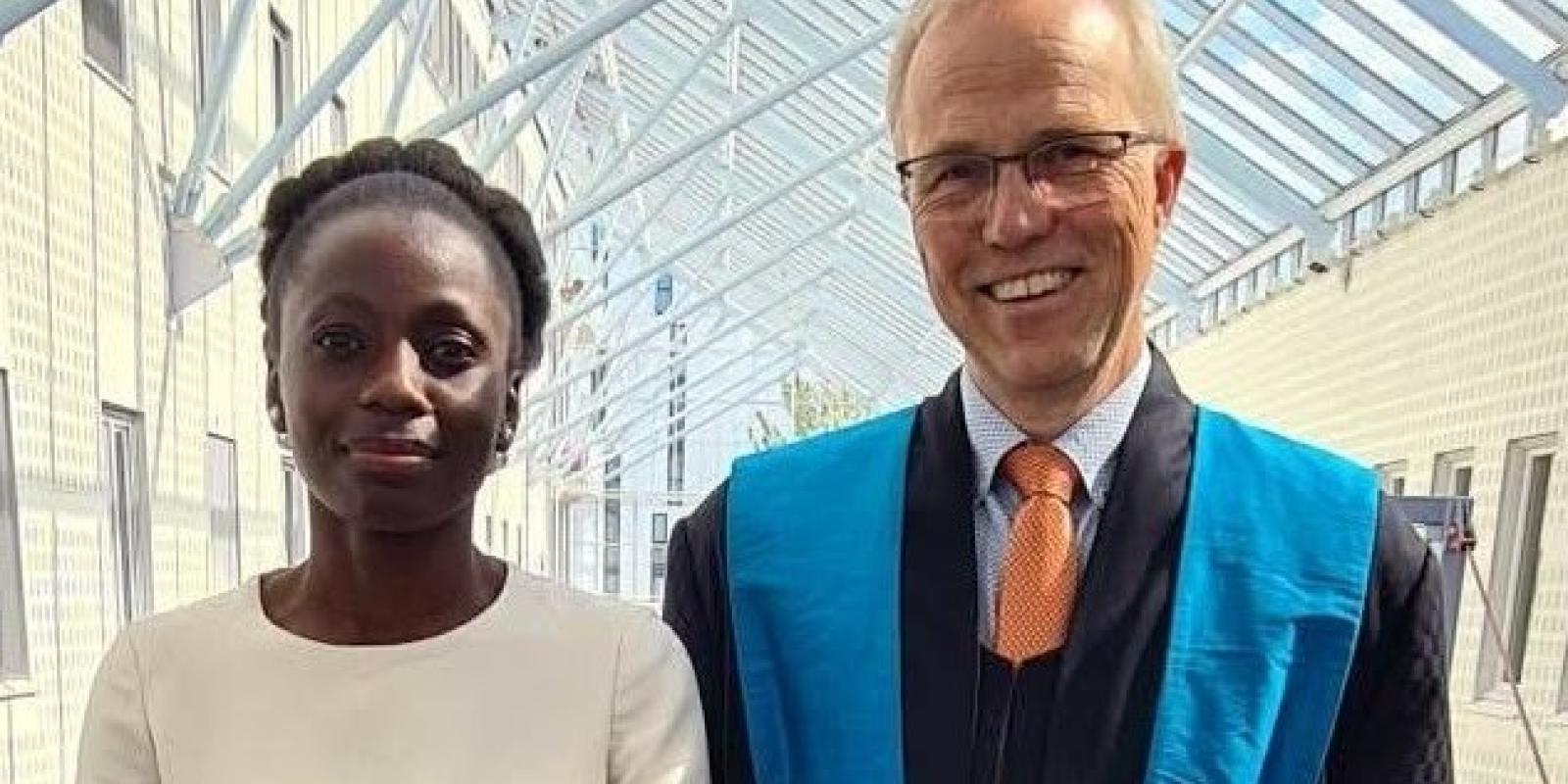 Kiwumulo Nakandi og Arne Johan Norheim