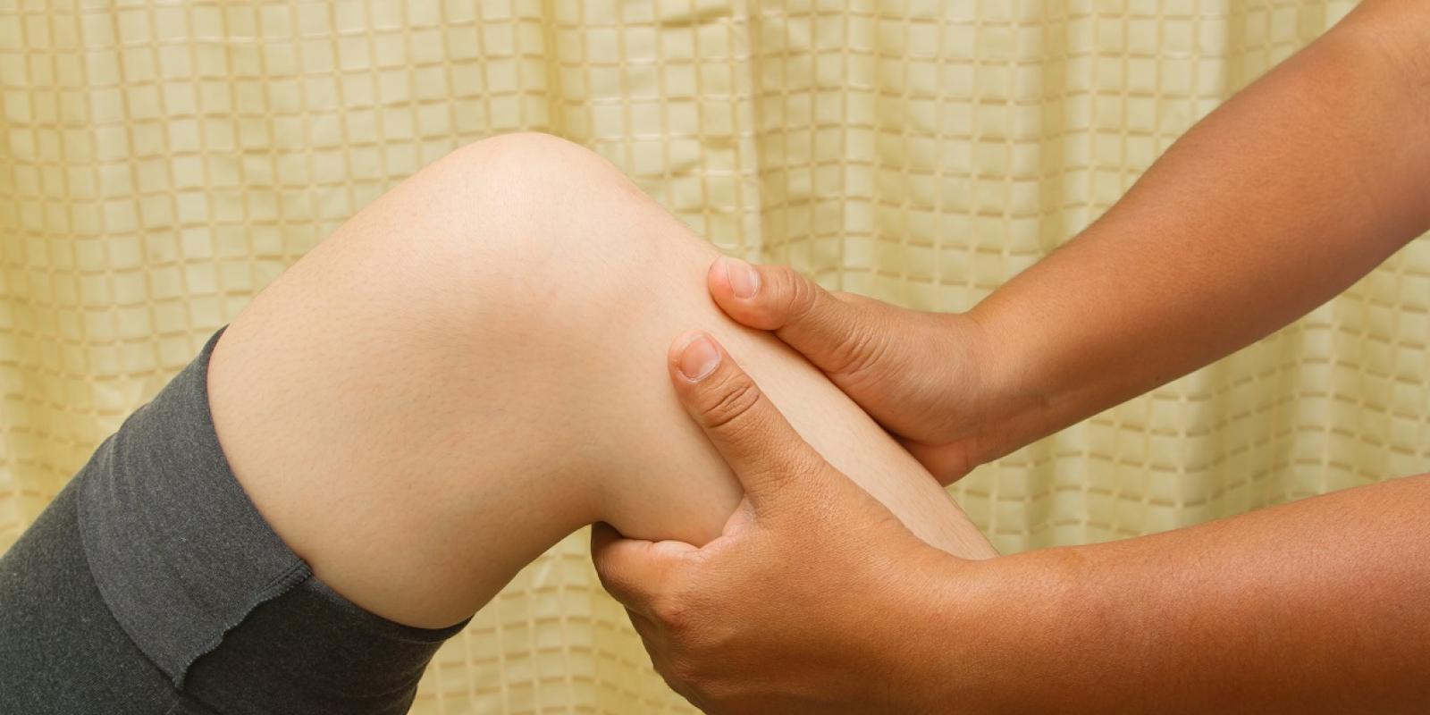 Bilde av behandling av et kne