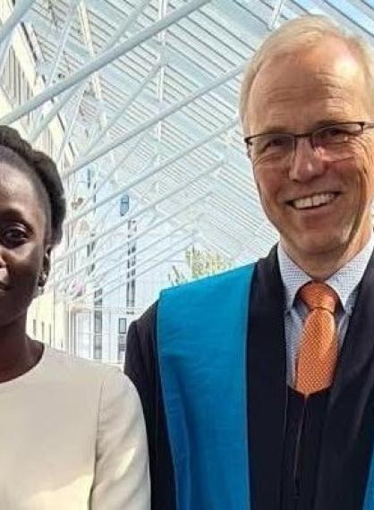 Kiwumulo Nakandi og Arne Johan Norheim