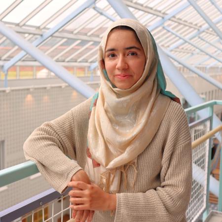 Bilde av Saliha Khalid, P.hd.-student ved NAFKAM.